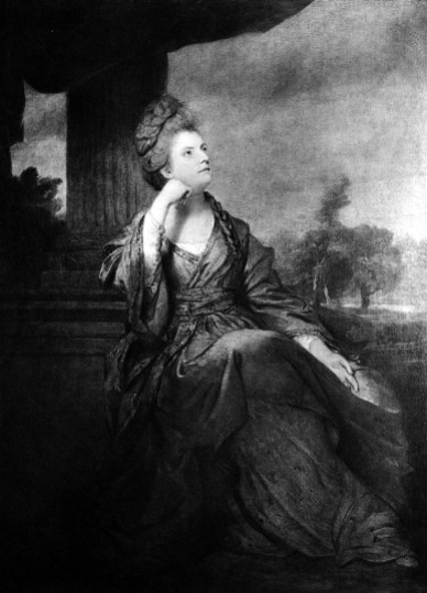 雷諾斯（Sir Joshua Reynolds, 1723 – 1792），女公爵肖像。